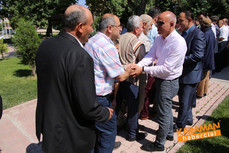 Karaman Belediyesi Bayramlaşmasında Renkli Anlar 6