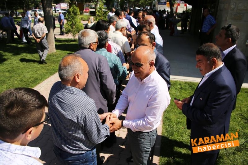 Karaman Belediyesi Bayramlaşmasında Renkli Anlar 7