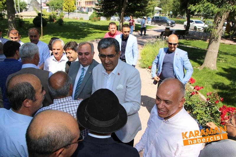 Karaman Belediyesi Bayramlaşmasında Renkli Anlar 8