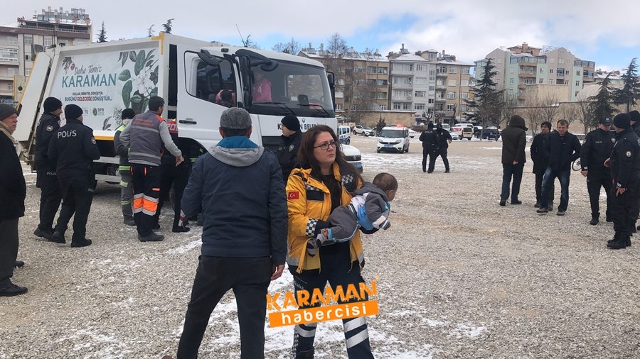 Karaman'da Araç Yangını 15