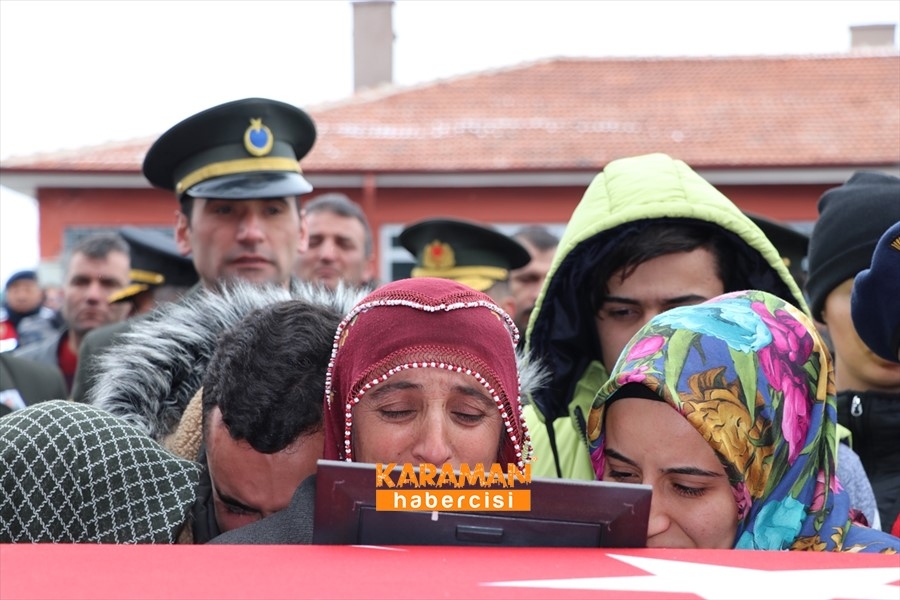 İdlib Şehidi Uzman Onbaşı Enes Alper Son Yolculuğuna Uğurlandı 7