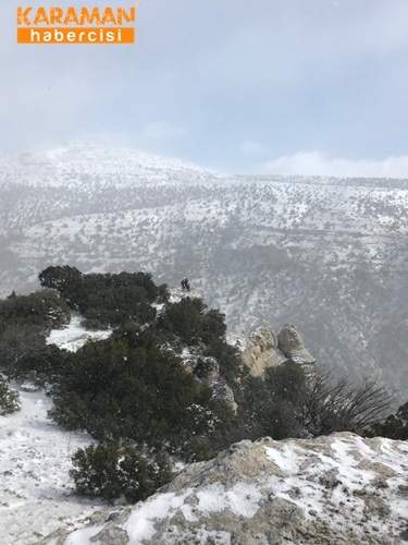 Karamanlı Doğa Severler Kar Kış Dinlemedi 12