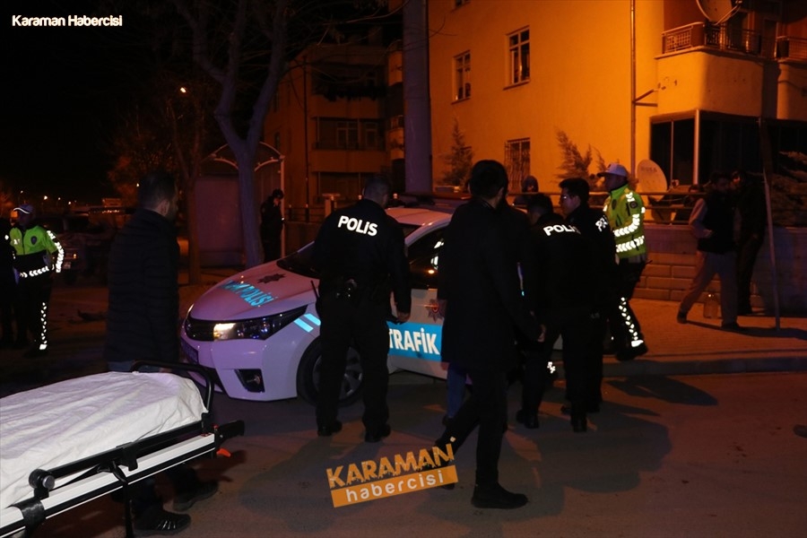 Karaman’da Otomobil, Polis Aracıyla Çarpıştı: 3’ü Polis 4 Yaralı 3