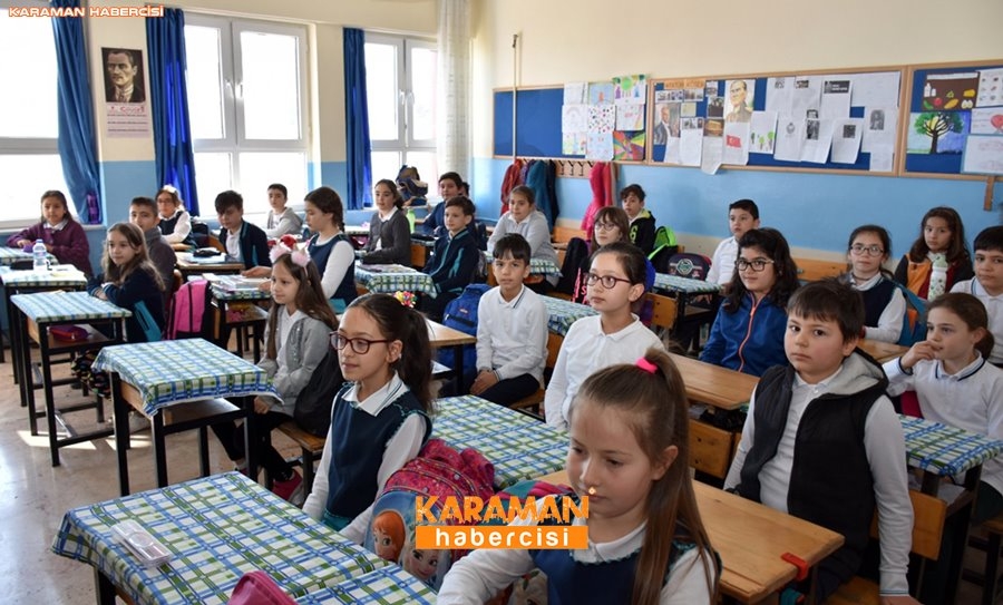 Karaman'da Gaziler Öğrencilere Vatan Savunmasını Anlatıyor 11