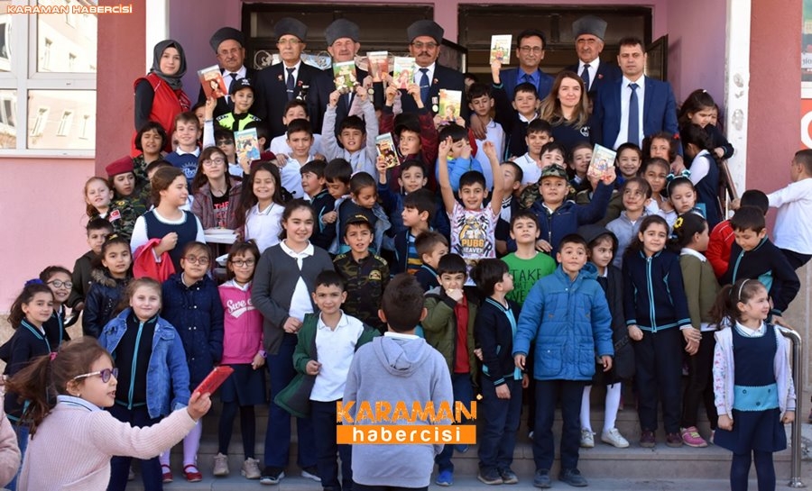 Karaman'da Gaziler Öğrencilere Vatan Savunmasını Anlatıyor 19