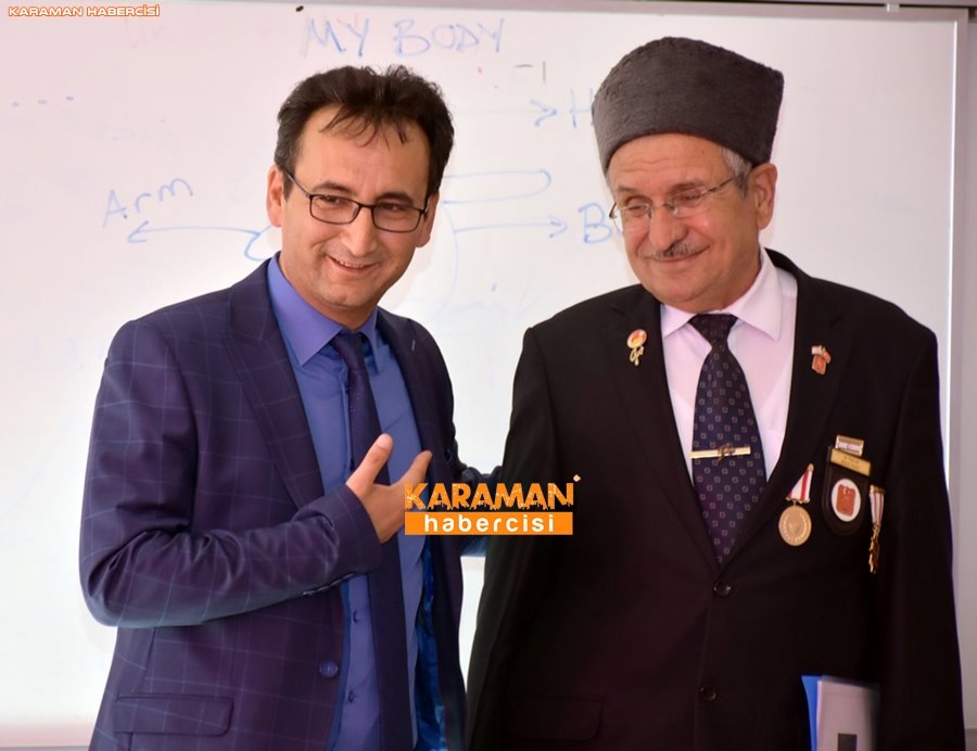 Karaman'da Gaziler Öğrencilere Vatan Savunmasını Anlatıyor 8