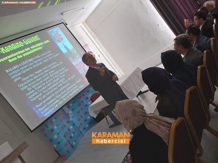 Ali Erkan Kavaklı Karaman'da Öğrenciler İle Buluştu 7