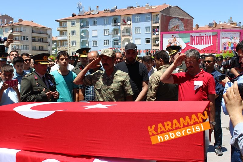 Karamanlı Şehidi Binlerce Kişi Uğurladı 103