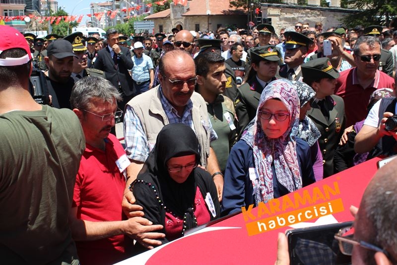 Karamanlı Şehidi Binlerce Kişi Uğurladı 108