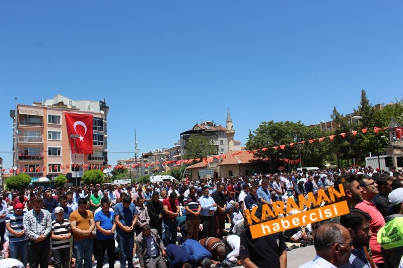 Karamanlı Şehidi Binlerce Kişi Uğurladı 113