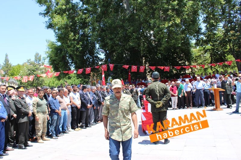 Karamanlı Şehidi Binlerce Kişi Uğurladı 119