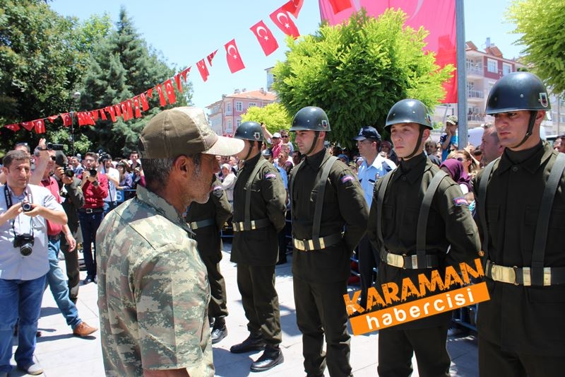 Karamanlı Şehidi Binlerce Kişi Uğurladı 120