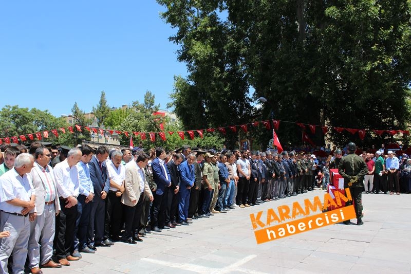 Karamanlı Şehidi Binlerce Kişi Uğurladı 121