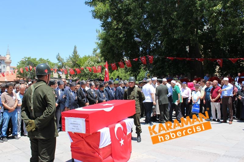 Karamanlı Şehidi Binlerce Kişi Uğurladı 122