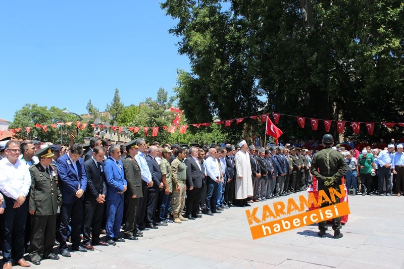 Karamanlı Şehidi Binlerce Kişi Uğurladı 123