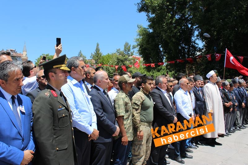 Karamanlı Şehidi Binlerce Kişi Uğurladı 127