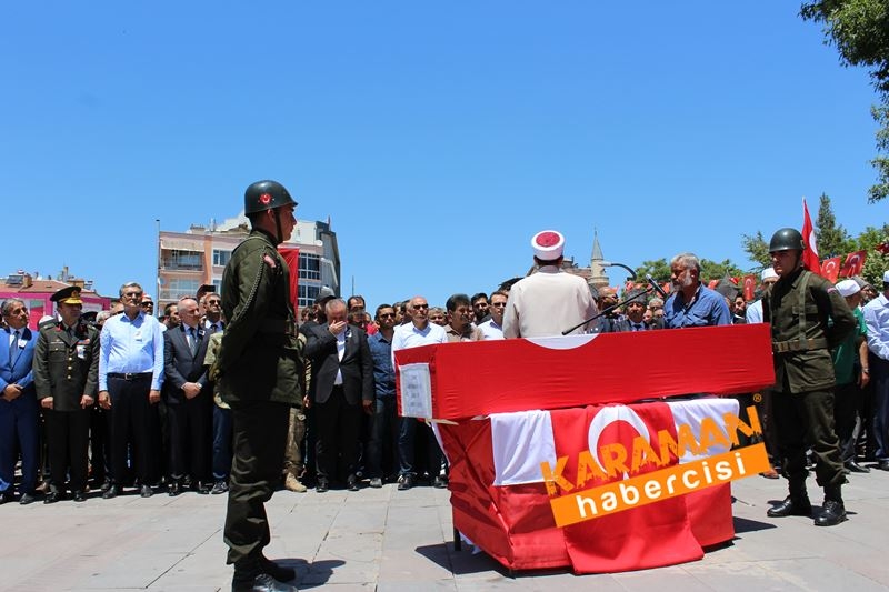 Karamanlı Şehidi Binlerce Kişi Uğurladı 128