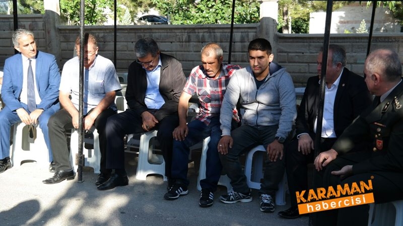 Karamanlı Şehidi Binlerce Kişi Uğurladı 14