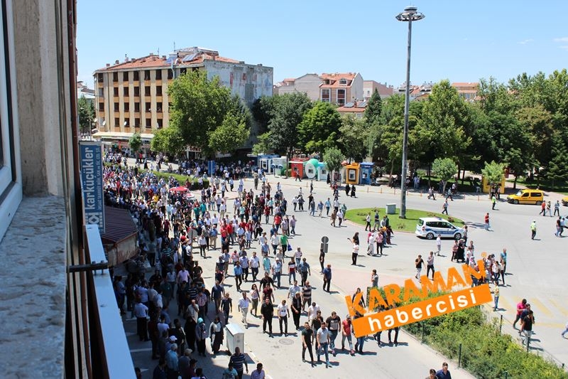 Karamanlı Şehidi Binlerce Kişi Uğurladı 143