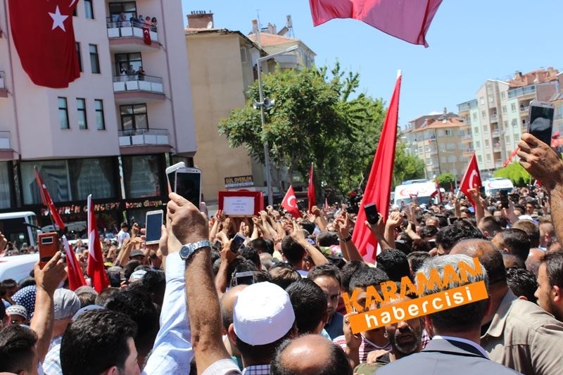 Karamanlı Şehidi Binlerce Kişi Uğurladı 149