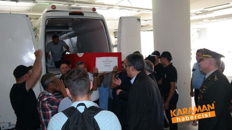 Karamanlı Şehidi Binlerce Kişi Uğurladı 15