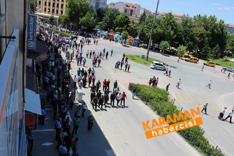 Karamanlı Şehidi Binlerce Kişi Uğurladı 151