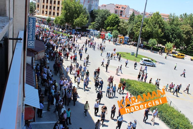 Karamanlı Şehidi Binlerce Kişi Uğurladı 153