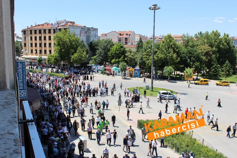 Karamanlı Şehidi Binlerce Kişi Uğurladı 159