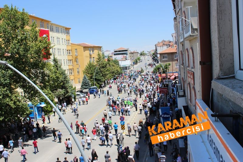 Karamanlı Şehidi Binlerce Kişi Uğurladı 165