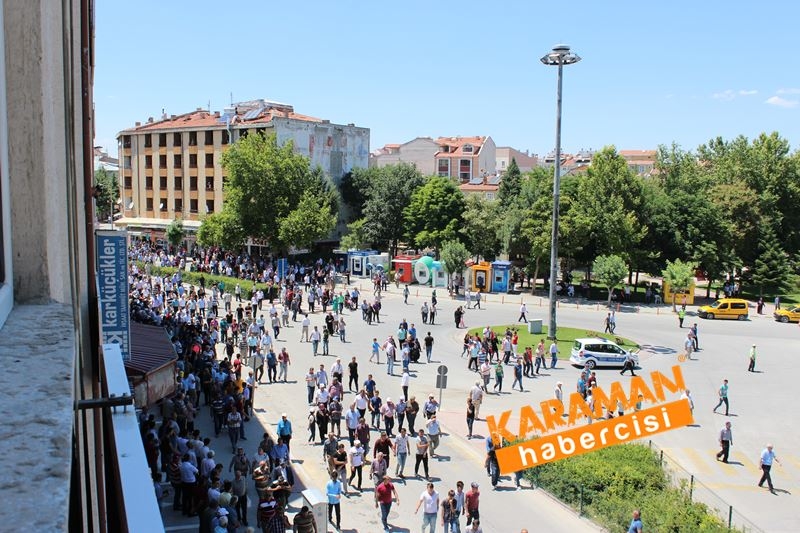 Karamanlı Şehidi Binlerce Kişi Uğurladı 166