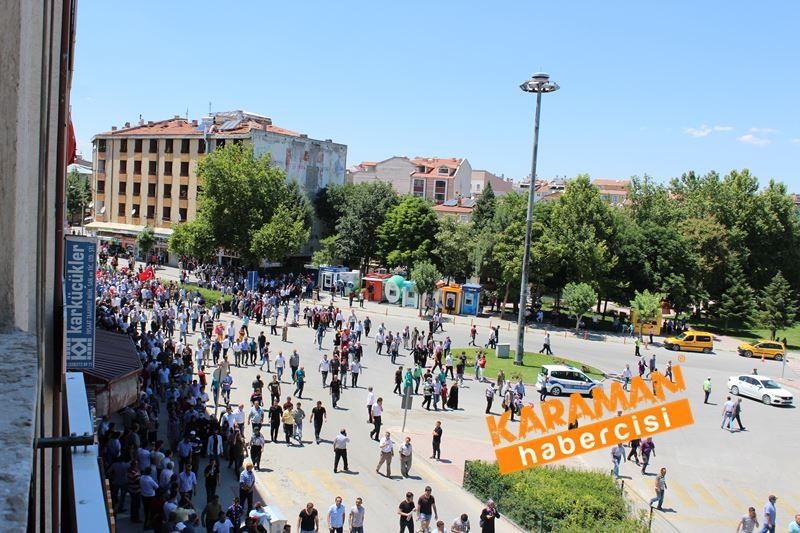 Karamanlı Şehidi Binlerce Kişi Uğurladı 167