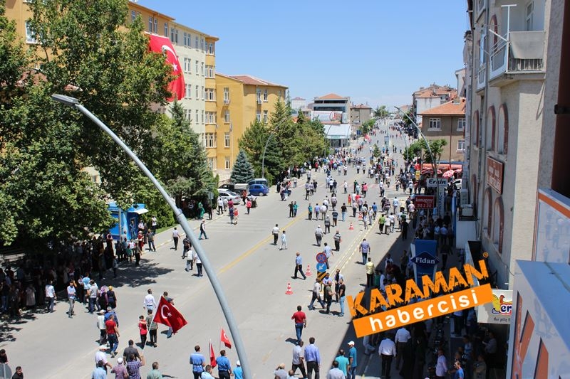 Karamanlı Şehidi Binlerce Kişi Uğurladı 168