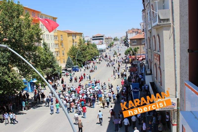 Karamanlı Şehidi Binlerce Kişi Uğurladı 170