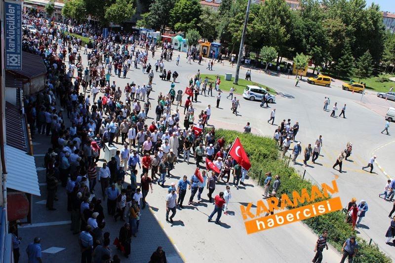 Karamanlı Şehidi Binlerce Kişi Uğurladı 171