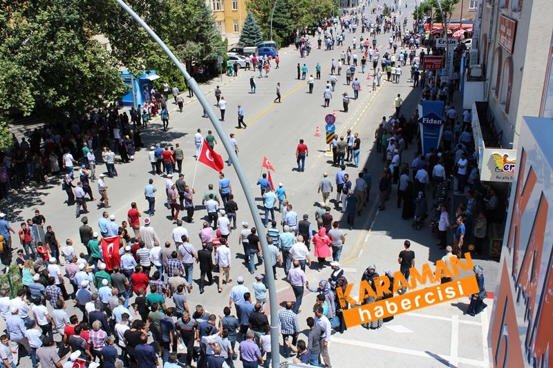 Karamanlı Şehidi Binlerce Kişi Uğurladı 173