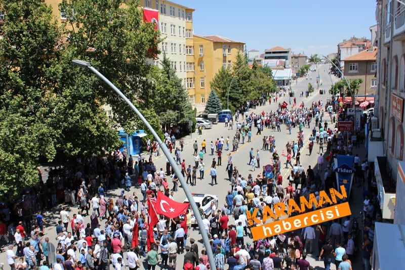 Karamanlı Şehidi Binlerce Kişi Uğurladı 185