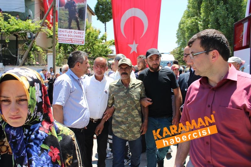 Karamanlı Şehidi Binlerce Kişi Uğurladı 19