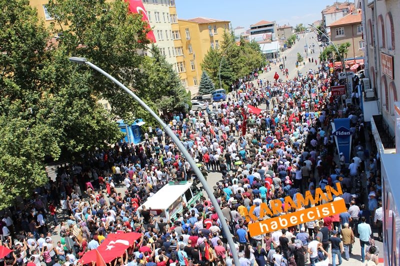 Karamanlı Şehidi Binlerce Kişi Uğurladı 194