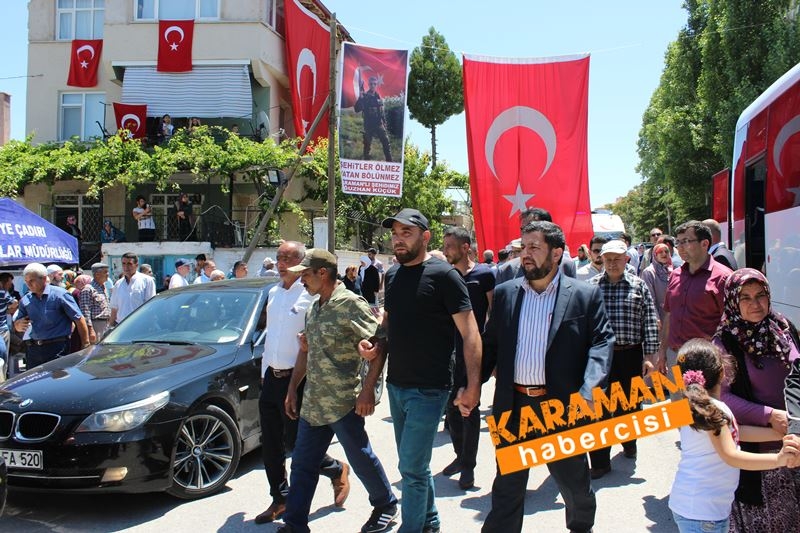 Karamanlı Şehidi Binlerce Kişi Uğurladı 20