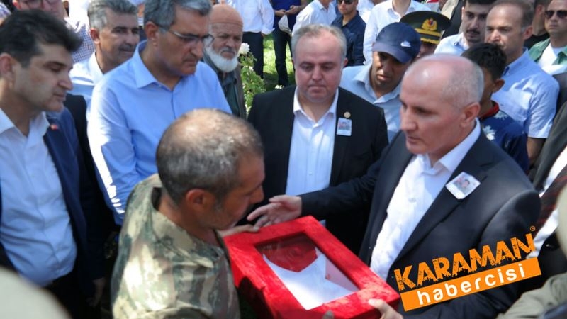 Karamanlı Şehidi Binlerce Kişi Uğurladı 200