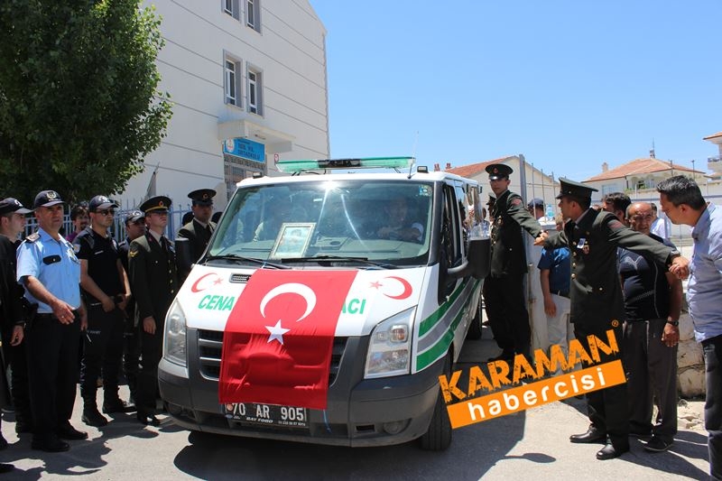 Karamanlı Şehidi Binlerce Kişi Uğurladı 26