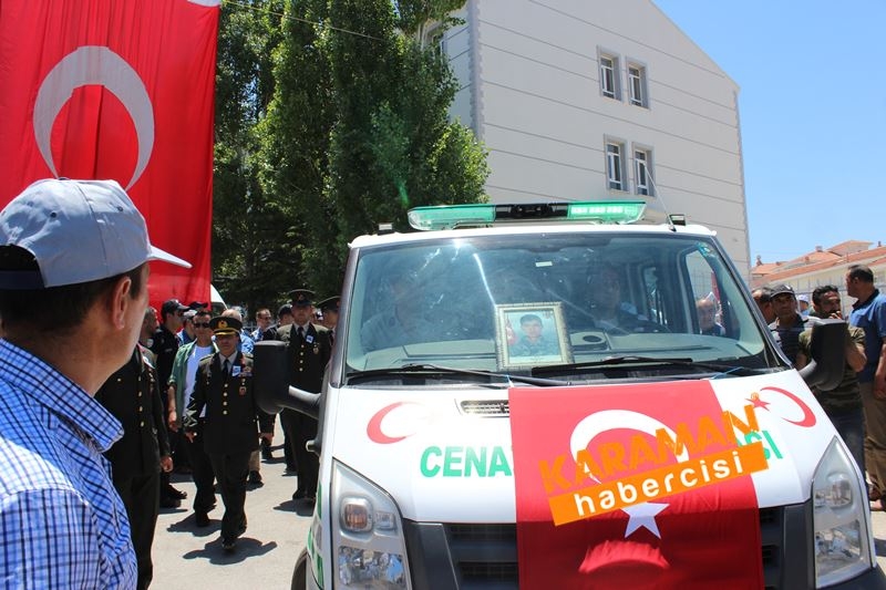 Karamanlı Şehidi Binlerce Kişi Uğurladı 28