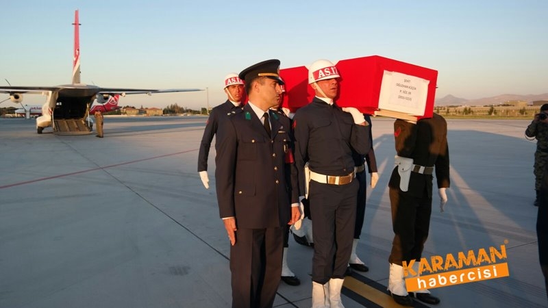 Karamanlı Şehidi Binlerce Kişi Uğurladı 3