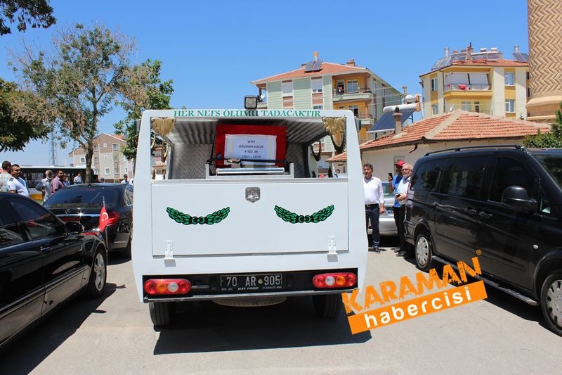 Karamanlı Şehidi Binlerce Kişi Uğurladı 30