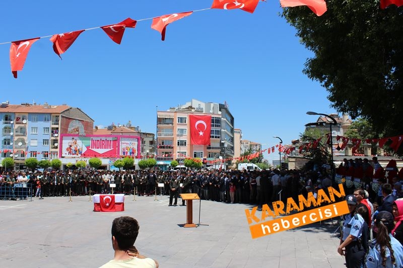 Karamanlı Şehidi Binlerce Kişi Uğurladı 34