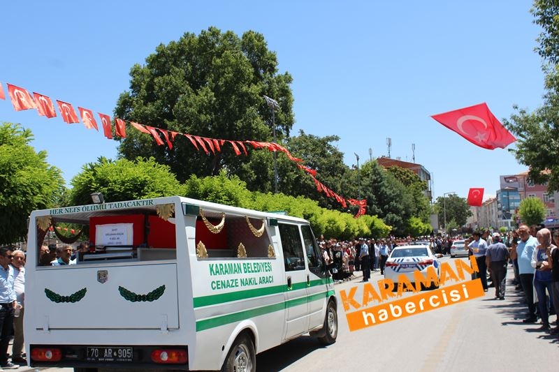 Karamanlı Şehidi Binlerce Kişi Uğurladı 45