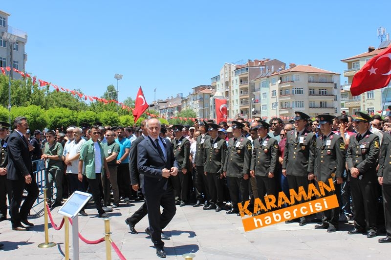 Karamanlı Şehidi Binlerce Kişi Uğurladı 69