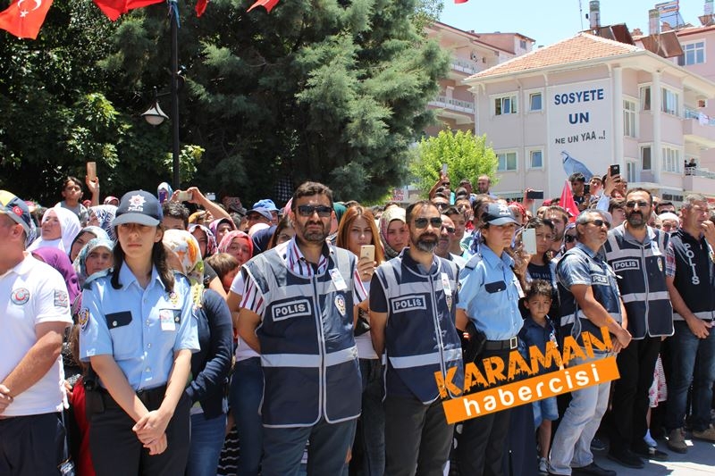 Karamanlı Şehidi Binlerce Kişi Uğurladı 70