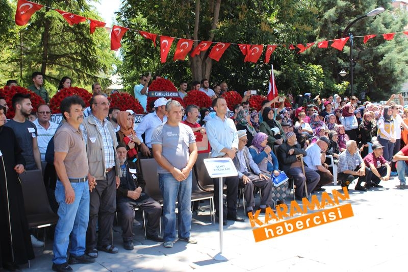 Karamanlı Şehidi Binlerce Kişi Uğurladı 71