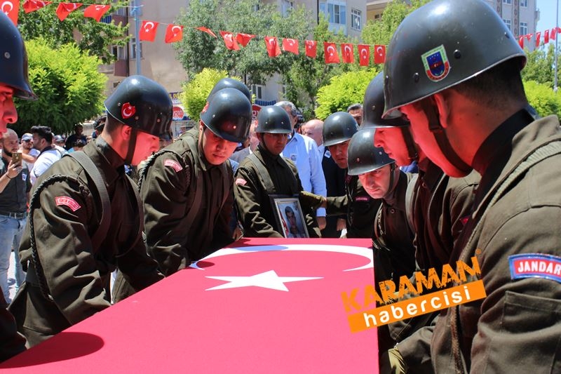 Karamanlı Şehidi Binlerce Kişi Uğurladı 74